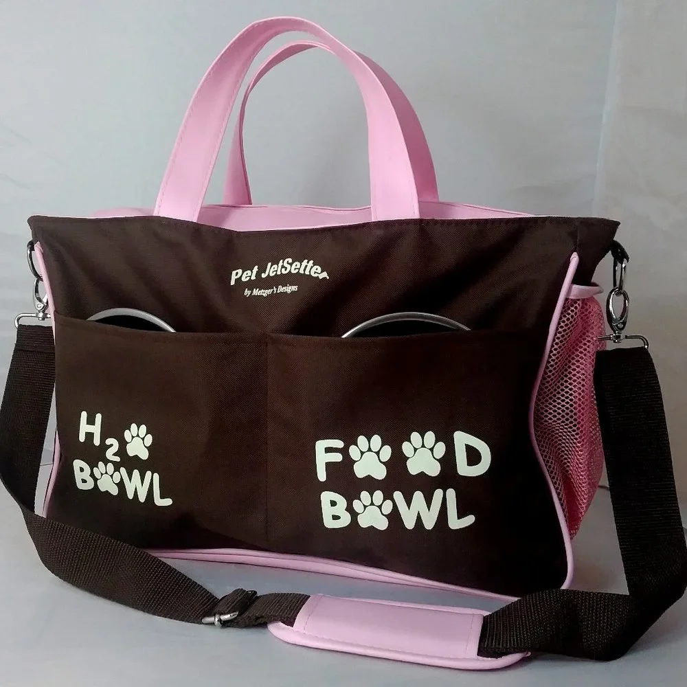 Dog Overnight Bag - Pink - Picture 1 of 4